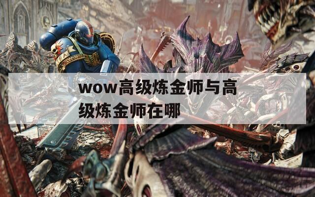 wow高级炼金师与高级炼金师在哪