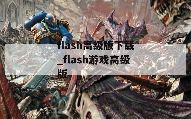 flash高级版下载_flash游戏高级版