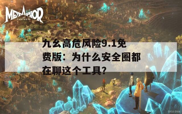 九幺高危风险9.1免费版：为什么安全圈都在聊这个工具？