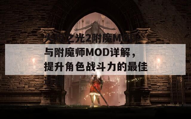 火炬之光2附魔MOD与附魔师MOD详解，提升角色战斗力的最佳选择