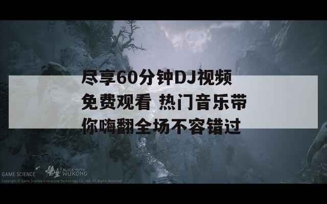 尽享60分钟DJ视频免费观看 热门音乐带你嗨翻全场不容错过  第1张