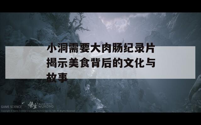 小洞需要大肉肠纪录片揭示美食背后的文化与故事  第1张