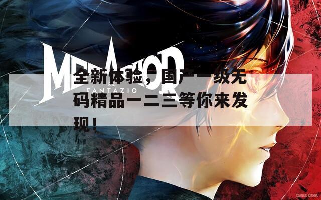 全新体验，国产一级无码精品一二三等你来发现！  第1张