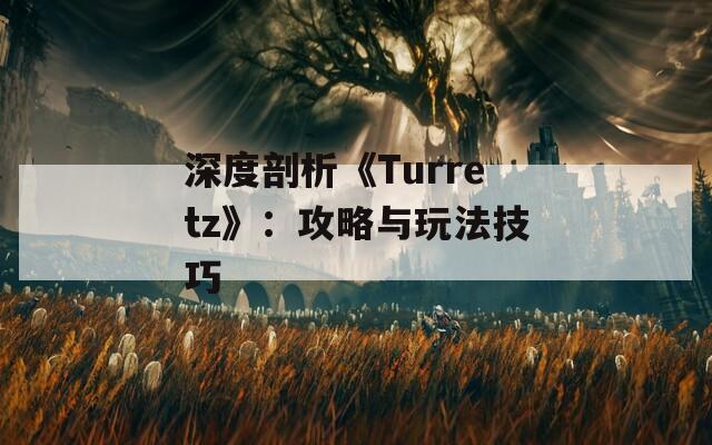 深度剖析《Turretz》：攻略与玩法技巧