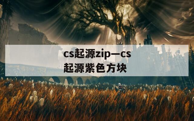 cs起源zip—cs起源紫色方块