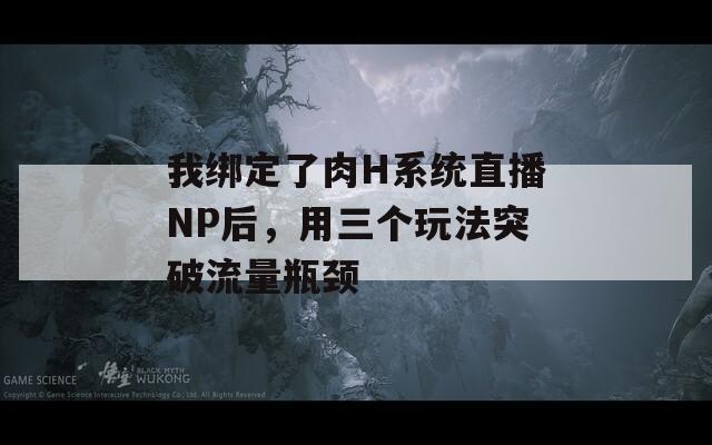 我绑定了肉H系统直播NP后，用三个玩法突破流量瓶颈